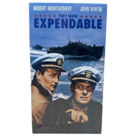 They Were Expendable New Sealed VHS - Picture 1 of 8